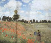 Poppy Field near Argenteuil Claude Monet